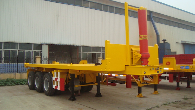 20 ft 40 ft Container Tipper Trailer